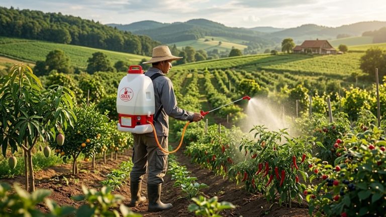 Teknik Menggunakan Sprayer untuk Merawat Tanaman di Kebun Buah